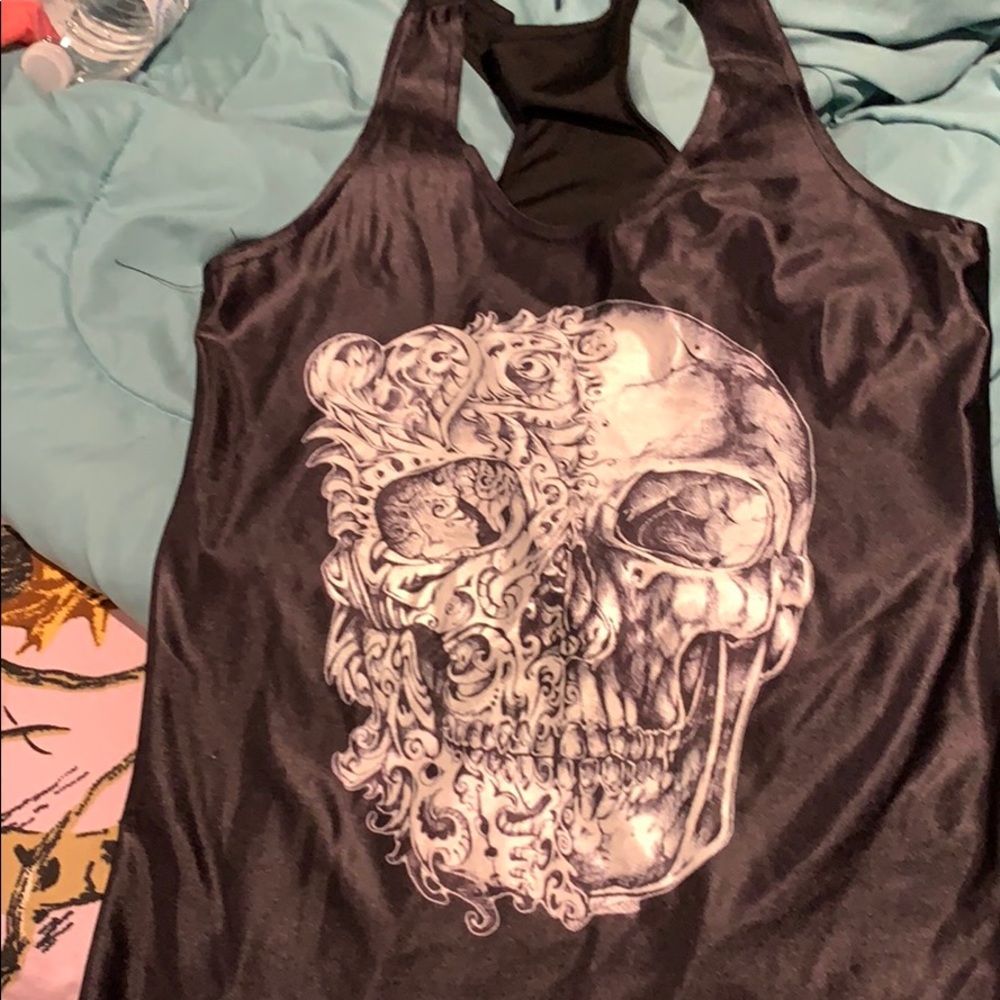 Skull tank top
